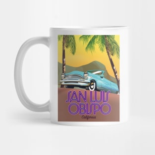 San Luis Obispo California Travel poster Mug